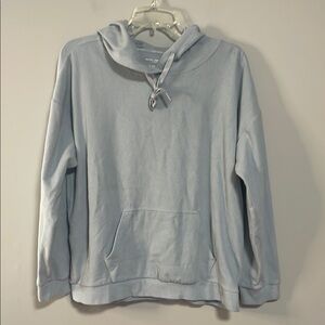 Marc New York Baby Blue Terry Cloth Ribbed Sweatshirt Size XL
